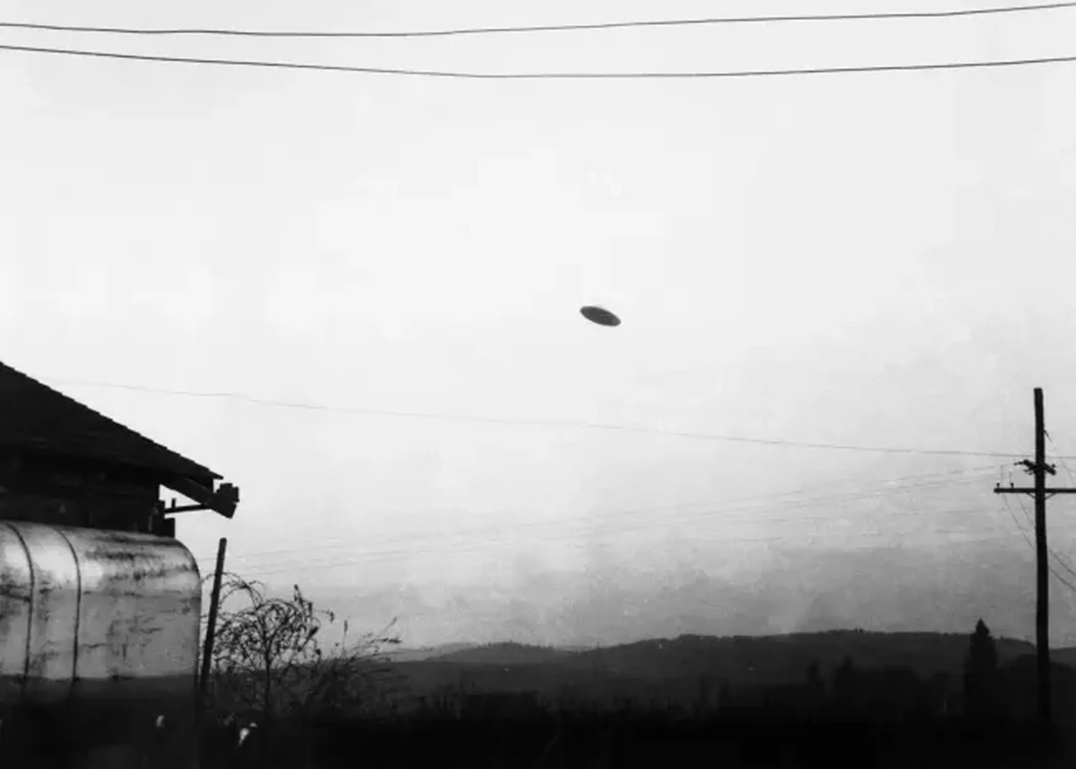 One of 1,000's - UFO from 1952 mass sightings Worldwide.