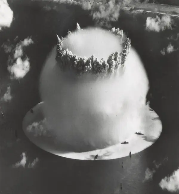 Nuclear Test Explosion, South Pacific, 1950's.